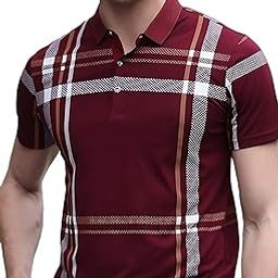 Mens Polo Colorblock Regular Fit T Shirt-image-1