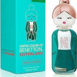 United Colors of Benetton Sisterland Green Jasmine Eau de Toilette 80ml-image-2