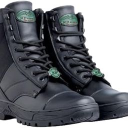KD Sports Genuine Leather DMS Shoes For Army Men-picture-26