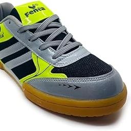 Fenta JEETA Badminton Shoes for Men | Stylish PU-PVC Upper in Vibrant Colors | Durable Sole for Indoor Play-image-29