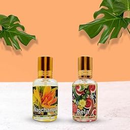 DOKCHAN Premium Natural and pure Nagchampa & Bela Fragrance Pooja Itra | Itra Perfume | Attar | Attra for rituals devotion prayer, Home and Mandir (10ml Per Pack | Pack of 02)-picture-16