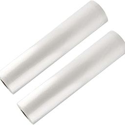 MUSISALY 2rolls Vacuum Sealer Bags Food Storage Bags for Freezing Compression for Kitchen Outdoor Use Easy Open Design Space Saving-image-9