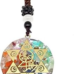 Natural Crystal Pendant with 30 inch Adjustable Rope Chain for Men & Boys-image-96