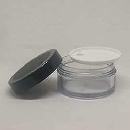 JARBAZAAR (SET OF 12 PCS) 25 GRAM ACRYLIC SANJAR FOR DIY COSMETICS,SKINCARE EMPTY JAR REFILLABLE AND REUSEABLE TO STORE BODYBUTTER CREAMS LIPBALMS-13