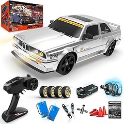 1/16 Fast RC Cars for Adults, RC Drift Car with ESP Gyro, 50KM/H High-Speed 4WD, Full Proportional Control, LED Light, 2 Rechargeable Batteries, RTR Drifting for Adults, Gift for Boys Kids and Girls-image-34