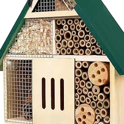 Meadawgs®Bee Hotel Beneficial Bee Box Ladybug Habitat Bee Hotel for Outdoor Fence|Home & Garden|Home & Garden|Home & Garden|0-image-92
