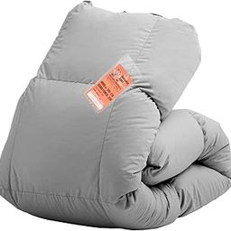 Tansu no Gen 19110061 (99942) Duvet Single, Washable Comforter, Made in Japan, 2.2 lbs (1.0 kg), 70% White Duck Down, 7 Year Warranty-picture-12