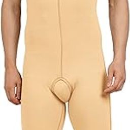 Dermapress HIGH Waisted Panty up to Knee | Micropoly Fabric | Thigh and Abdomen Liposuction Recovery Garment | Shapewear |-picture-25