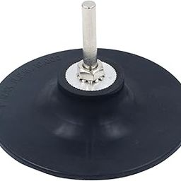 Kwick Cut+ Roloc Disc Holder 4 Inch (100mm) with 6mm Shank Drill Adapters – Sanding & Polishing Pad for Drill & Pneumatic Tools – Quick Change Backing Pad for Rust Removal, Wood & Metal Polishing-image-40