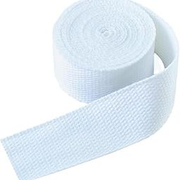 ABB Ropes & Niwars 32 MM White Spun Polyester Webbing Sling Belt for Lifting and for Bags Luggage School and Collage Bag Travel Bag Sports Safety Harness Purpose and DIY - 10 Mtrs-image-55