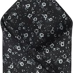 Men Black Print Party Pocket Square-image-137