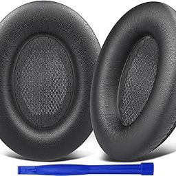 SoloWIT Earpads Cushions for Bose Headphones, Replacement Ear Pads for Bose QuietComfort 15 QC15 QC25 QC2 QC35/Ae2 Ae2i Ae2w/SoundTrue & SoundLink Around-Ear Series - QC25 PL Full Black-image-65
