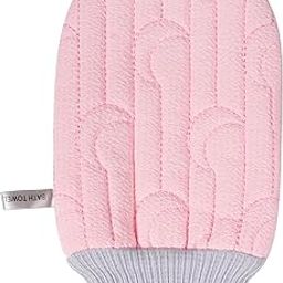 Sellsworld Exfoliating bath Glove For Dead Skin Body | Scrub Glove For Dead Skin Black| Gentle on the Skin | Improves circulation stimulates | Unisex | Easy to Use(moon gloves)-image-41
