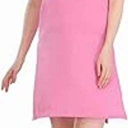 Cotton Camisole Long Slip for Women, Full Length Inner Slip Lining for Kurtis, Kurta, Samij for Women, Knee Length Inner Wear/Sameez/Kurti Slip/Round Neck (Medium, Baby Pink)-image-62