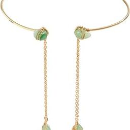 Arm Cuff Bracelet for Women Upper Arm Stone Tassel Bands Armband Armlet Cuff Bangle Jewelry-16