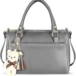 TVILLA Women's Baby Tote Handbag with Teddy Bear Design, Zipper Pockets, Dual Handles and Adjustable Shoulder Strap-32