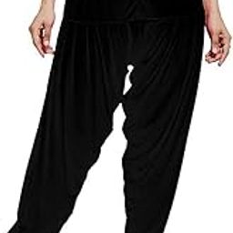 Women's Viscose Patialas and Pyjamas Separates (Afp65486, Black, X-Large)-picture-18