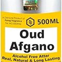 Parag Fragrances Oud Afgano Attar 500ml Wholesale Pack Attar (Alcohol Free, Long Lasting Attar For Men - Women & Religious Use) Worlds Best Attar | Itra | Fragrance Oil | Scent-5