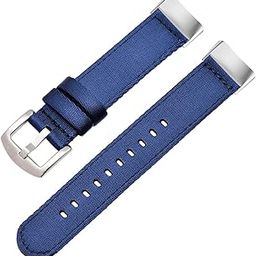 Gheper Woven Nylon Replacement Band Compatible with Fitbit Charge 5, Charge 4/Charge 3/3SE, Charge 2/2HR Soft Breathable Woven Strap Adjustable Sport Wristband for Women Men-image-54