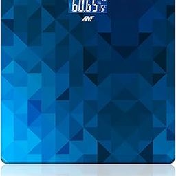 ANT Flora Prism Digital Bathroom Scale for Body Weight Highly Accurate Body Weighing Machine Compact Size LED Display, High Standards Sturdy Tempered Glass, Conversion Switch, 30 Months Warranty_ Prism-29