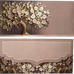 LIFAFEWALA Premium & Exclusive Designer Money and Shagun Envelopes for Wedding,Birthday,Gifting |Velvet Feel | |Pack of 10| (UV) (Foil)-14