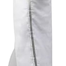 Adjustable Pocket White Cotton Dhoti with Exquisite Silver Zari Border For Mens – Welcro Closure for Custom Fit (28 to 44 Inches)-37