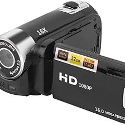 DH-90 Video Camera Camcorder, Digital Camera Recorder, 16X Digital Zoom 2.4 Inch Colourful Display Screen Full HD1080P 270 Degree Rotation-18