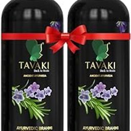 Tavaki Ayurvedic Rakshabandhan Gifts OFFER Buy 1 Get 1 FREE Brahmi Kuntal Vitamin E - Hair Oil for Hair Growth (100ml x 2) | | Infused with Geranium, Neem, Lavender | Ayurvedic Scalp Treatment for Stronger, Healthier Hair-image-47