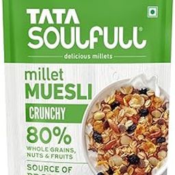 Soulfull Millet Muesli - Crunchy, Contains Almonds & Raisins- 700g-15