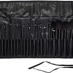 FitMe Professional 32 Pcs Makeup Brush Set for Foundation, Face Powder, Blush Blending Brushes, Cruelty-Free Synthetic Fiber Bristles with Leather Case (Handle May Vary)-4