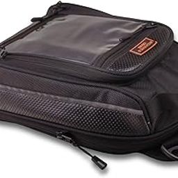 ROADIES GEARS Hawk Mini Motorcycle Tank Bag, 18L Universal, Non-Magnetic, Black, with Rain Cover and Adjustable Straps-image-5