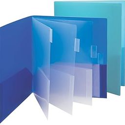 Smead 10-Pocket Organizer, Letter Size, 2 per Pack, 1 Each of Dark Blue and Teal (89204), (Pack of 15, 30 Count Total)-picture-16