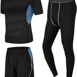 The Style Sutra5 Pcs/Set Men's Tracksuit Black M Blue XXL|Clothing Shoes & Accessories | Mens Clothing | Activewear-picture-26