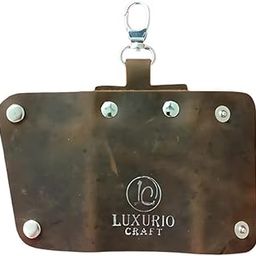 Brown Leather Folded DesignMulti Keychain – Elegant, Durable & Stylish (Unisex)-image-59