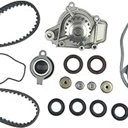 LR Decor E-Shop 14510-pm7-004 Timing Belt Set Water Pump for CRX Base Coupe 88-91-3