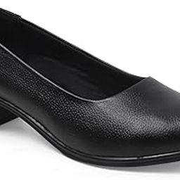 Women Leather Block Heel Pump Slip on Fashion Bellie RP-9119-image-91