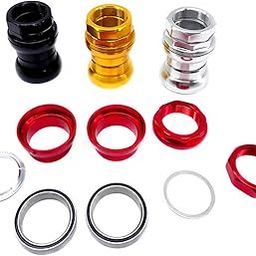 Premium Bike External Headset 34mm Sealed Cartridge Bearings Headset Black-17