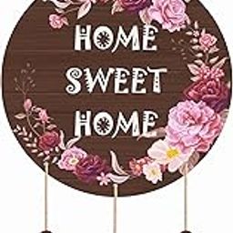 SAF Home Sweet Home Wall Hanging | Wooden Art Decoration | Modern Art | Pack of 1 | WH-221-image-48