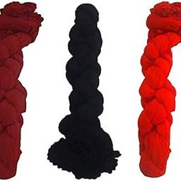 Bollywood Cotton Free Size Dupatta Scarf Shawl Wrap Soft Indian Bridal Wedding-image-5