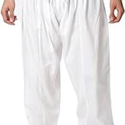 Men's White Cotton Salwar | Comfortable & Breathable | Ideal for Traditional & Casual Wear-picture-52