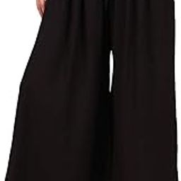 Zavrera Plain Palazzo with Pocket for Women-image-55