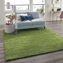 Zama Carpet Handmade Super Soft Shag Carpet Rug Microfiber Area Carpet Rug for Living Room, Bedroom, Home Décor [Size 4 x 6 Feet]-image-30