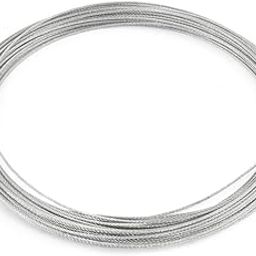 Generic Grinding Machine 1mm Dia 7x7 10M Long Stainless Steel Wire Rope Cable-picture-0