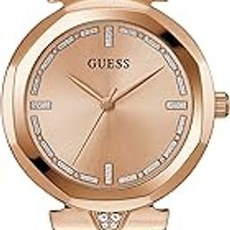 guess Women Rose Gold Round Stainless Steel Dial Analog Watch- GW0613L3-picture-21