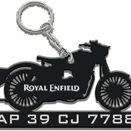 ENGRAVE MEMORIES Acrylic Customized Bike Shape Keychain | Personalized Key Ring | Bullet Keychain | Name Key Ring | Gift For Him | Gift For Her | Car Accessories | Bike Accessories | Black-image-57