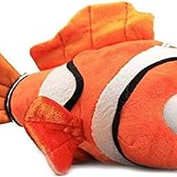 HUG 'n' FEEL SOFT TOYS – Orange Clown Fish 25cm Plush Toy | Nemo Style Soft Toy for Kids, Girls & Boys | Ultra Soft, Huggable, Cuddly Stuffed Animal | Birthday & Gift for Valentine’s Day-image-98