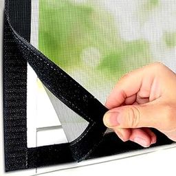 Pulkit Pre-Stitched Fiberglass Window Mosquito Net | Ready to Use Insect Net | Size: 91 x 121 Cms/ 3 x 4ft - Color - Black-image-17