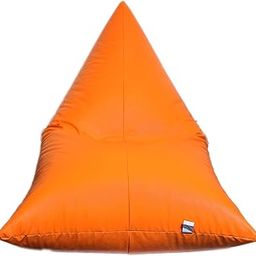 AUTARKY Autarke Triangle Shaped Bean Bag Chair Cover (Without Beans) (Orange)-image-16