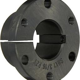 TB Woods Type SH SH1316 Sure-Grip Bushing, Cast Iron, Inch, 1.18" Bore, 1.871" OD, 1.25" Length, 3500 lbs/in Torque, Standard Design, Standard Keyway-image-29