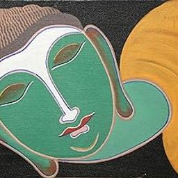 Golden Sparrows (Acrylic Painting By Sanjoy Mal)-image-92